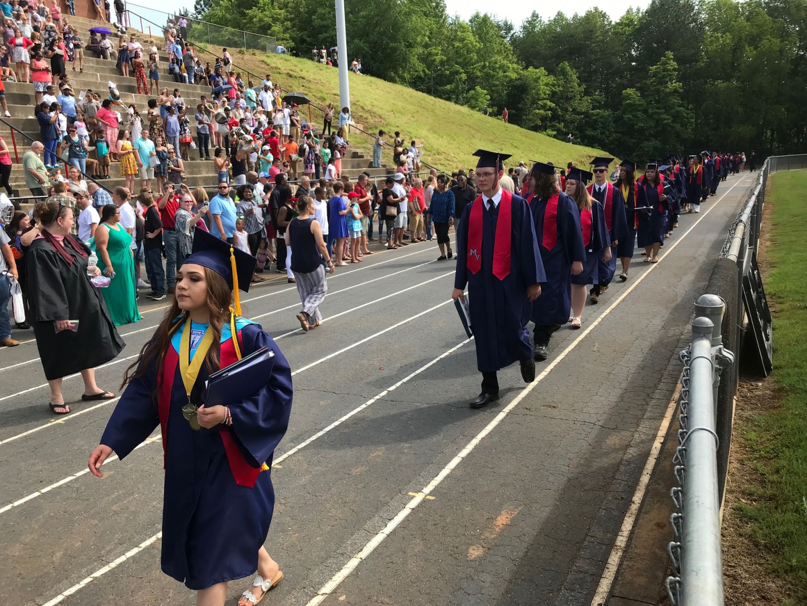 Magna Vista High School graduation